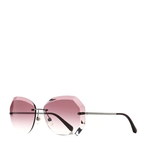 chanel 4220 pink|CHANEL Metal Spring Round Sunglasses 4220 Pink.